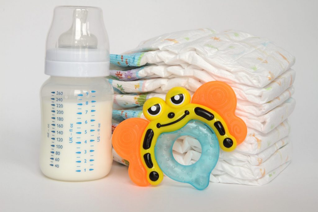 Diapers and formula