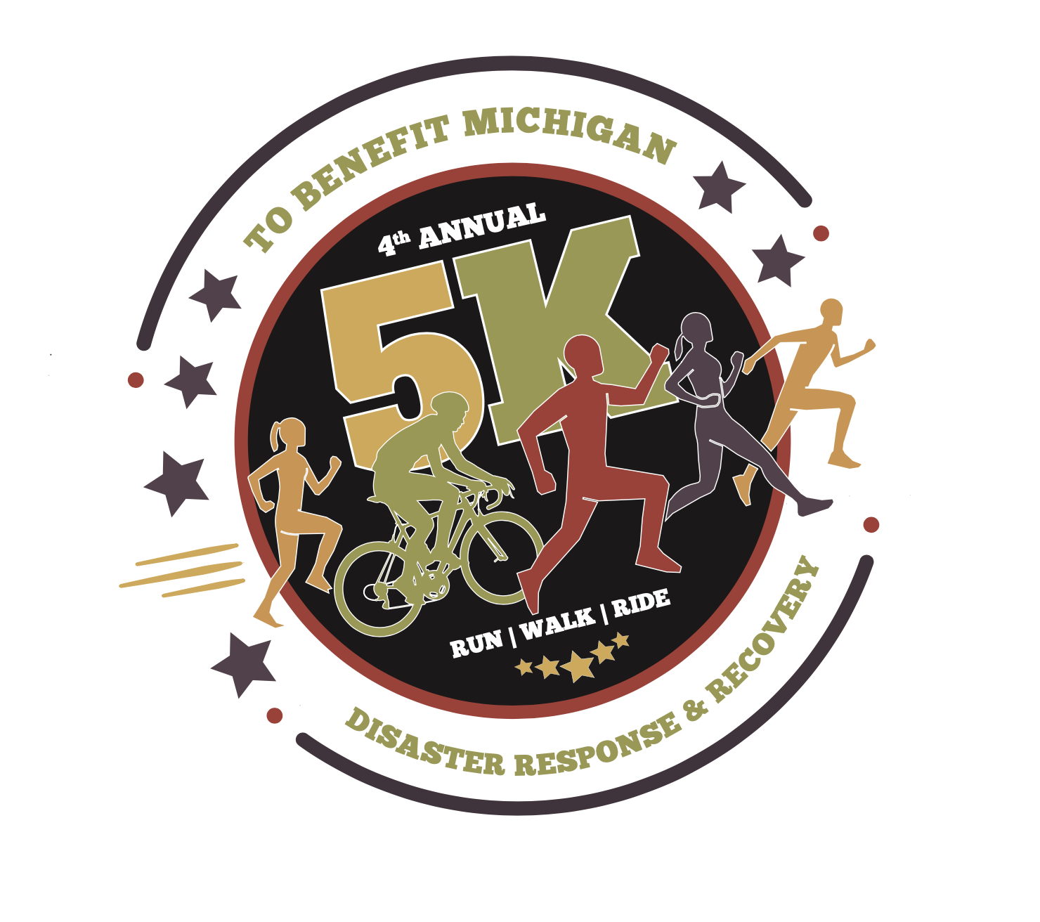 5K Walk, Ride or Run for Michigan Disaster Response and Recovery